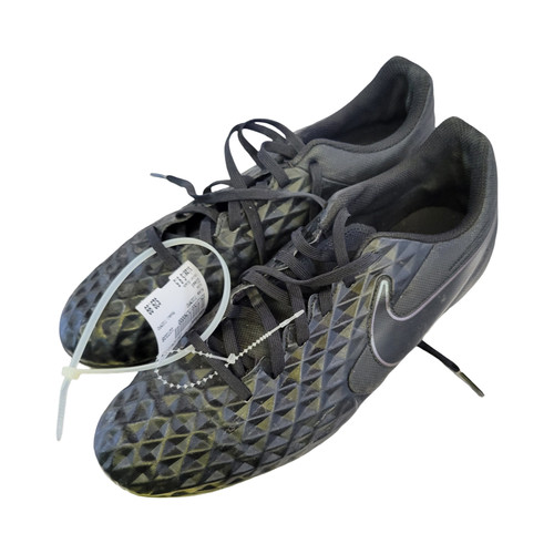 Vist Large View of Product Image Which is Used Nike TIEMPO Soccer Cleats Black Senior 9.5