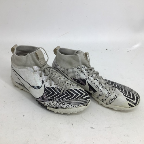 Vist Large View of Product Image Which is Used Nike SUPERFLY VII ACADEMY SR 6.0 TURF SHOE Soccer Turf Shoes White Senior 6