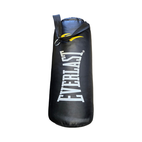 Vist Large View of Product Image Which is Used Everlast 40LB HEAVY BAG Boxing Heavy Bag Black 40 lb