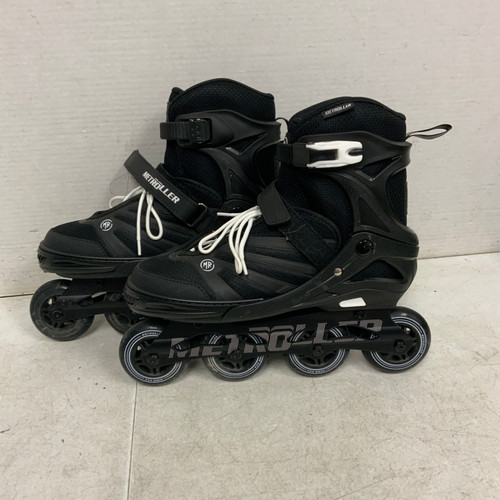 Vist Large View of Product Image Which is Used METROLLER 7-10.5 ADLT Senior Rec Fitness Skates Black Adjustable