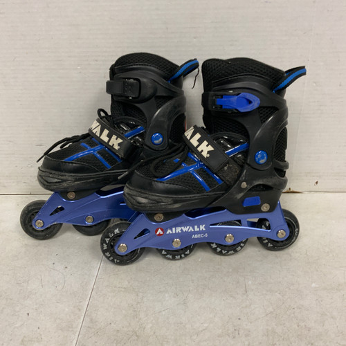 Vist Large View of Product Image Which is Used Airwalk ABEC-5 SIZE 1-4 Junior Rec Fitness Skates Black Adjustable