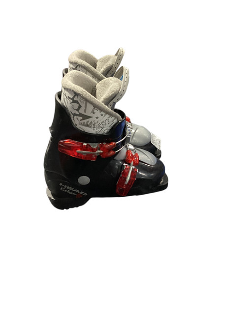 Vist Large View of Product Image Which is Used Head EDGE J Boys DH Ski Boot Black 195 MP - Y13