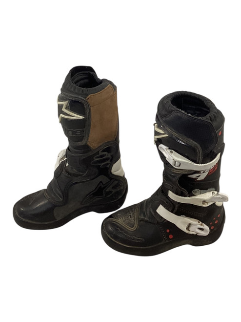 Vist Large View of Product Image Which is Used Alpine Stars TECH 4S Junior Boots Black Junior 02