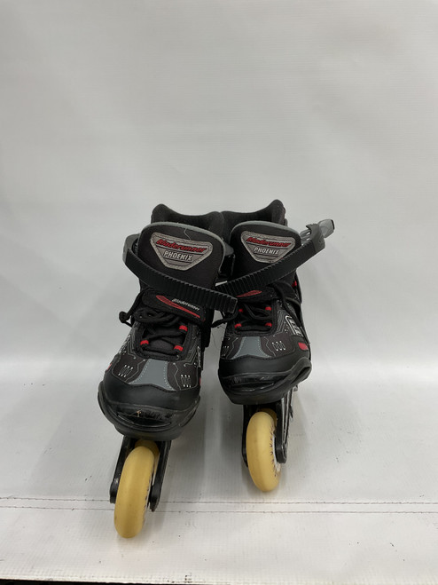 Vist Large View of Product Image Which is Used Bladerunner ADJUSTABLE Senior Roller Quad Skates Black Senior 4