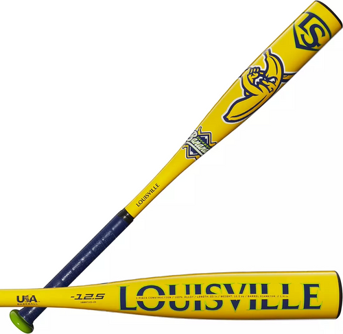 Vist Large View of Product Image Which is New Louisville Slugger BANANAS TEEBALL BB/SB T-Ball Bat