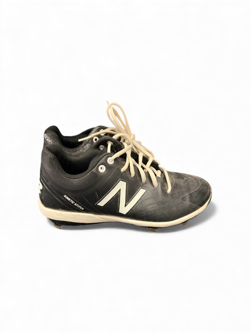 Vist Large View of Product Image Which is Used New Balance KINETIC STITCH BB/SB Cleats Black Senior 9.5