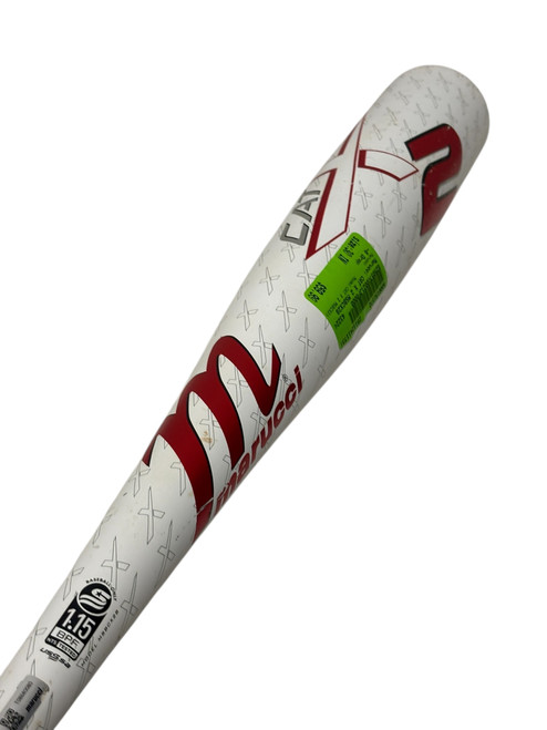 Vist Large View of Product Image Which is Used Marucci CAT X 2 MSBCX28 -8 USSSA 2 3/4 Baseball Bat 30" 30/22