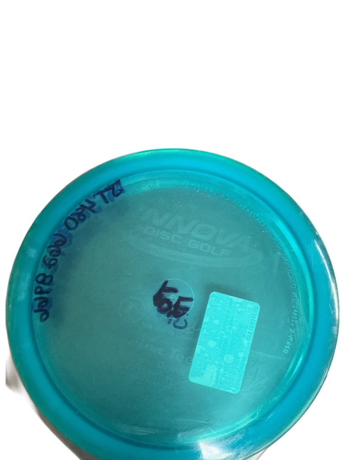 Vist Large View of Product Image Which is Used Innova INNOVA TEEBIRD 3 FRWY Disc Golf Driver Teal
