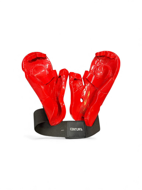 Vist Large View of Product Image Which is Used Century Martial Arts Gloves Red MD