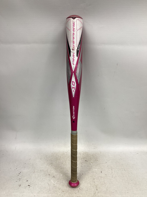 Vist Large View of Product Image Which is Used Easton PINK SAPHIRE BB/SB Fastpitch Bat 25"