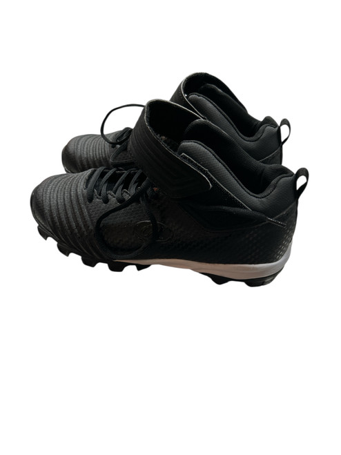 Vist Large View of Product Image Which is Used Rawlings Adult FB Cleats Black Senior 8