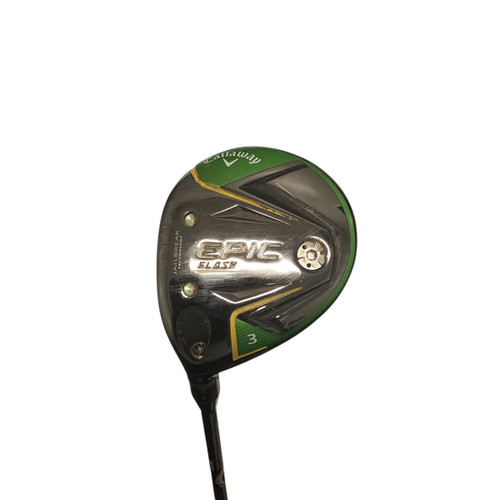 Vist Large View of Product Image Which is Used Callaway EPIC FLASH Mens Fairway Wood LH 3 Wood