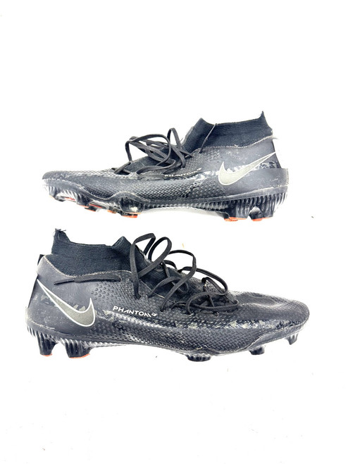 Vist Large View of Product Image Which is Used Nike Soccer Cleats Black Senior 8