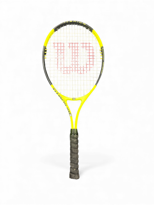 Vist Large View of Product Image Which is Used Wilson TITANIUM 3 SOFTSHOCK Adult Tennis Racquet Yellow Unknown