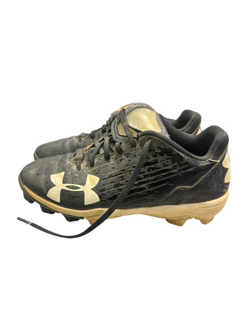 Vist Large View of Product Image Which is Used Under Armour BASEBALL CLEATS BB/SB Cleats Black Junior 03