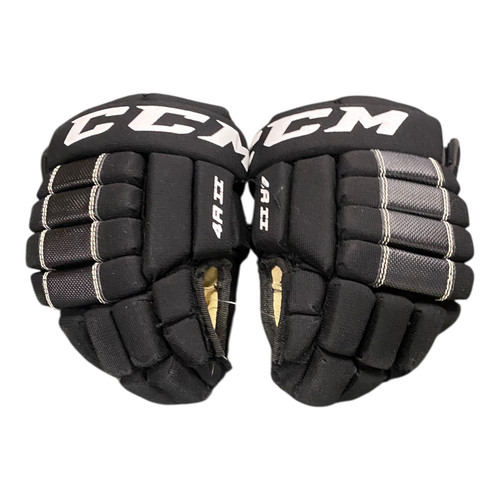 Vist Large View of Product Image Which is Used CCM 4R II Youth Gloves Black 9"