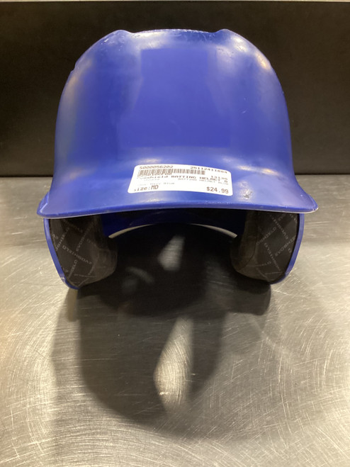 Vist Large View of Product Image Which is Used Evoshield BATTING HELMET BLUE Batting Helmet No Mask Navy Blue MD