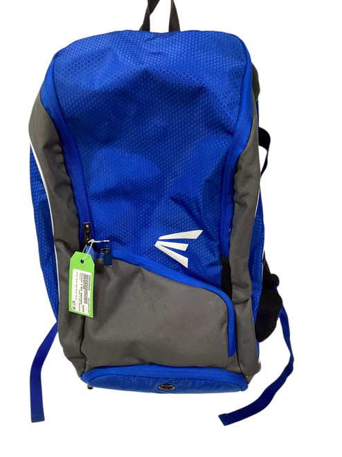 Vist Large View of Product Image Which is Used Easton 2 BAT BACKPACK BB/SB Player Backpack Grey And Royal Blue