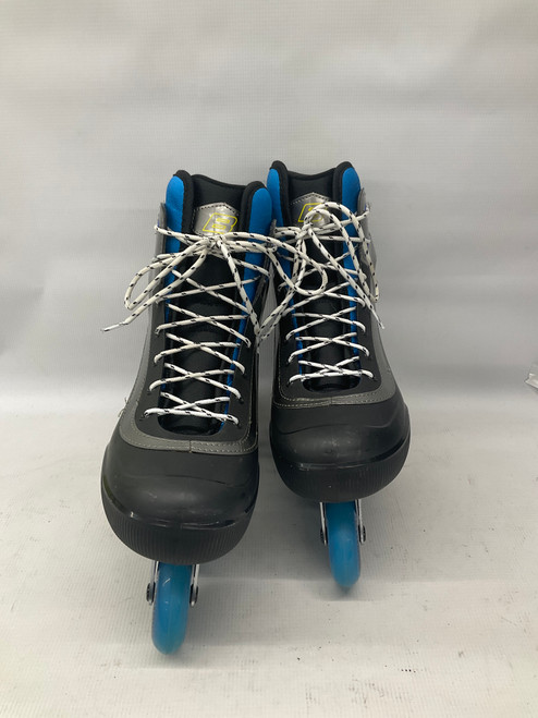 Vist Large View of Product Image Which is Used Bauer COASTER Senior Aggressive Skates Black Senior 12