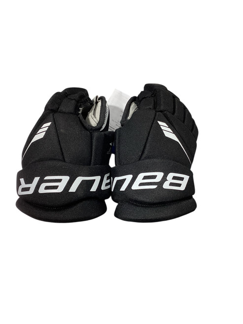 Vist Large View of Product Image Which is Used Bauer LIL SPORT Junior Gloves Black 10"