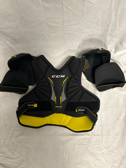 Vist Large View of Product Image Which is Used CCM TACKS 9040 Junior Shoulder Pads LG