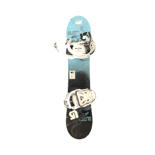 Vist Large View of Product Image Which is Used Burton LTR Girls Board/Binding Carolina Blue 110 cm
