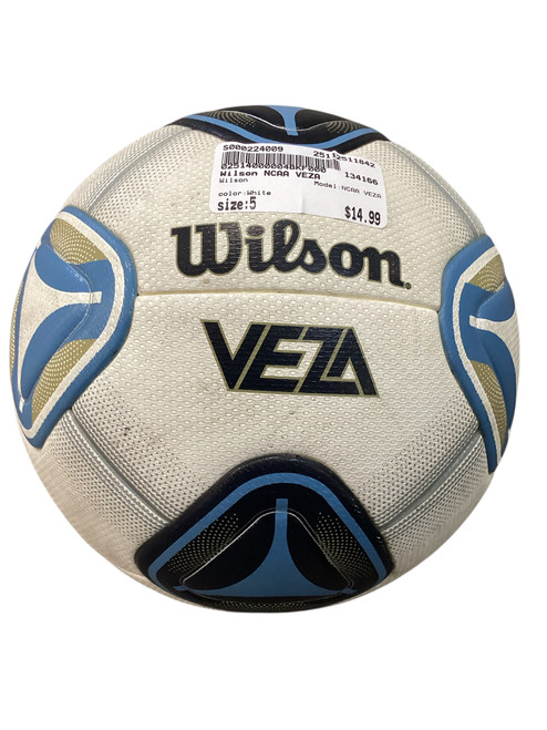 Vist Large View of Product Image Which is Used Wilson NCAA VEZA All Size Soccer Ball White 5