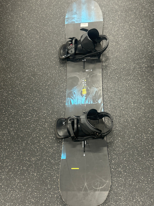 Vist Large View of Product Image Which is Used Burton INSTIGATOR Mens Board/Bindings Black 155 cm