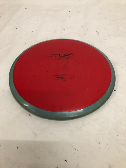 Vist Large View of Product Image Which is Used Innova ATLAST Disc Golf Putter Red 171g