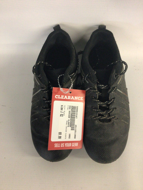 Vist Large View of Product Image Which is Used D-Gel SOCCER CLEATS BB/SB Cleats Black Junior 02