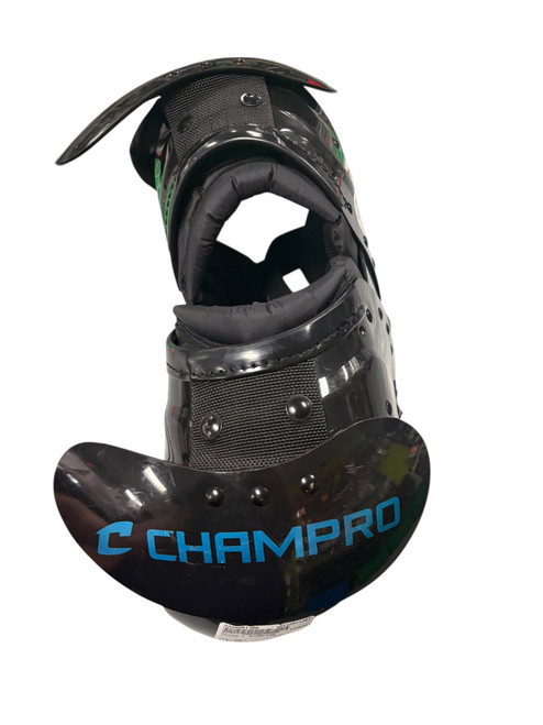 Vist Large View of Product Image Which is Used Champro SCORPION FB Shoulder Pads Black SM