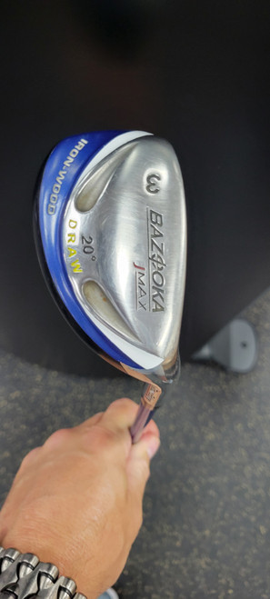 Vist Large View of Product Image Which is Used Tour Edge BAZOOKA JMAX 3 IRON WOOD Mens Hybrid Club RH 3 Hybrid