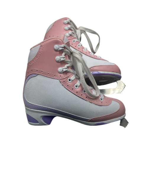 Vist Large View of Product Image Which is Used Jackson VISTA SOFT TEC Girls Figure Skate White Junior 01