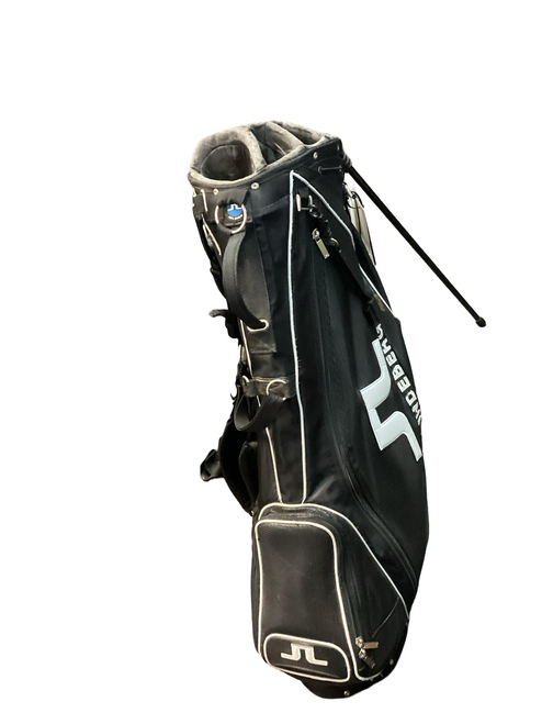 Vist Large View of Product Image Which is Used J LINDEBERG BLK STAND BAG Mens Stand Bag Black