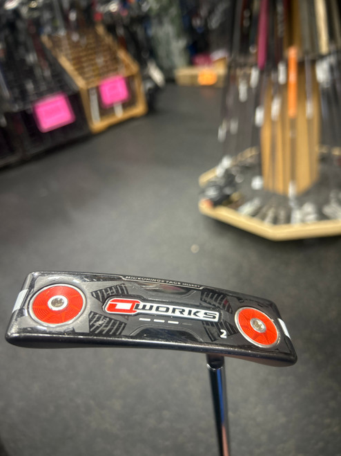 Vist Large View of Product Image Which is Used Odyssey OWORKS 2 PUTTER Mens Putter RH