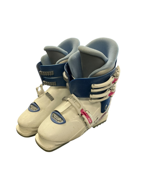 Vist Large View of Product Image Which is Used NORDICA NN Girls DH Ski Boot White 235 MP - J05.5 - W06.5