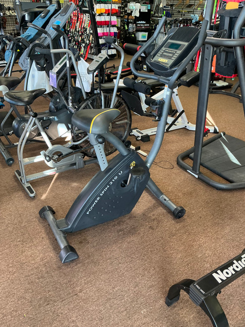 Vist Large View of Product Image Which is Used Golds Gym 210 U Upright Bike