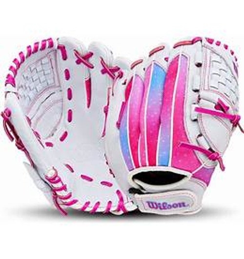 Vist Large View of Product Image Which is New Wilson Flash Fastpitch Glove 12"
