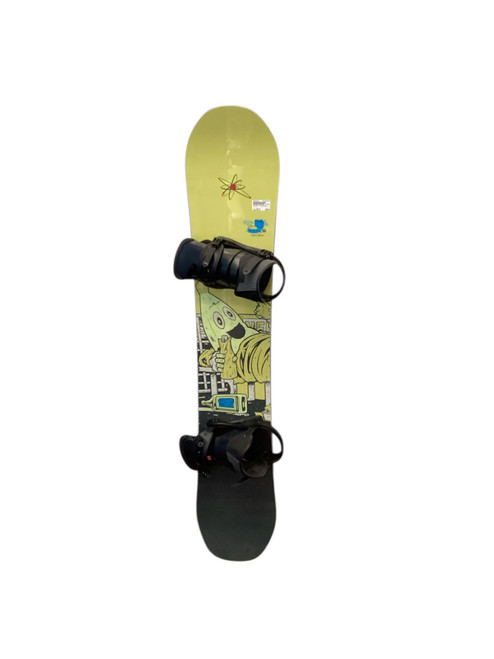 Vist Large View of Product Image Which is DC Shoes SEAN CLIVER Mens Board/Bindings Yellow 156 cm