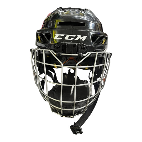 Vist Large View of Product Image Which is Used CCM FL 3DS Helmet Cage Combo Black SM