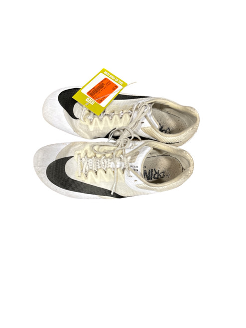 Vist Large View of Product Image Which is Used Nike Track & Field Cleats Adult White Senior 9