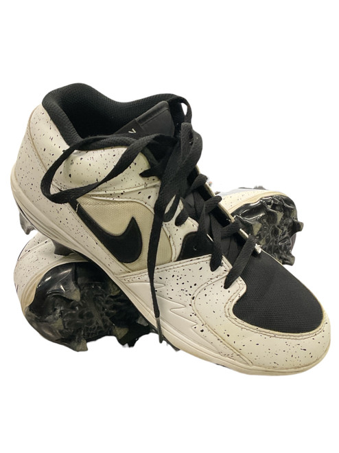 Vist Large View of Product Image Which is Used Nike Adult FB Cleats White Senior 8.5