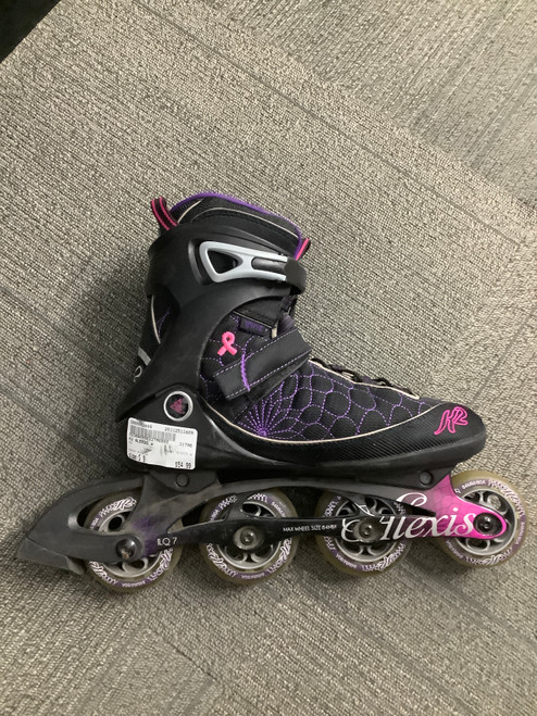 Vist Large View of Product Image Which is Used K2 ALEXZS W Senior Rec Fitness Skates Purple Senior 9