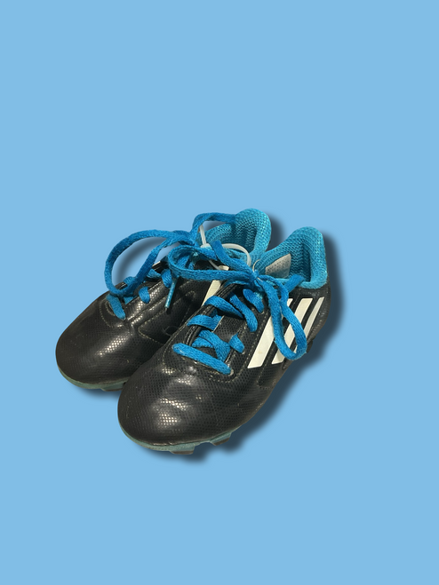 Vist Large View of Product Image Which is Used Adidas Soccer Cleats Black Youth 11.0