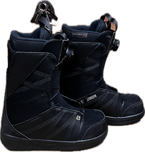 Vist Large View of Product Image Which is Used Salomon TITAN BOA Mens Snowboard Boots Black Senior 7