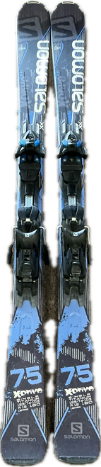 Vist Large View of Product Image Which is Used Salomon X DRIVE 7.5 Mens DH Ski/Binding None 160 cm