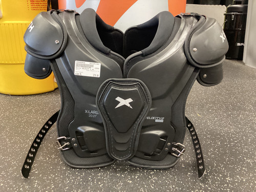 Vist Large View of Product Image Which is Used Xenith VELOCITY 2 JR FB Shoulder Pads Black XL