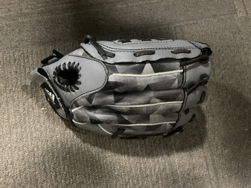 Vist Large View of Product Image Which is Used Adidas EAZY CLOSE BB/SB Glove LH Throw Grey 10"