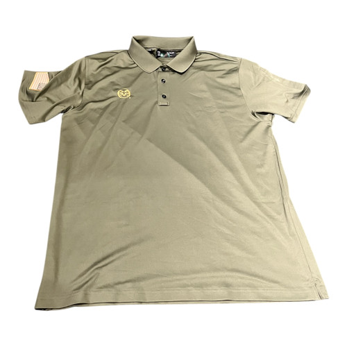 Vist Large View of Product Image Which is Used Under Armour S.S. Golf Shirt M Green XL