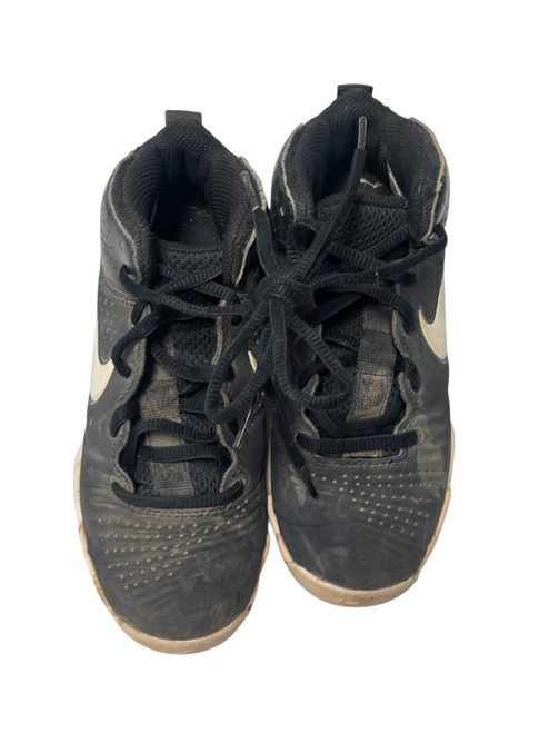 Vist Large View of Product Image Which is Used Nike ALPHA HUARCHE CK6258-002 Baseball Cleats Black Youth 13.0